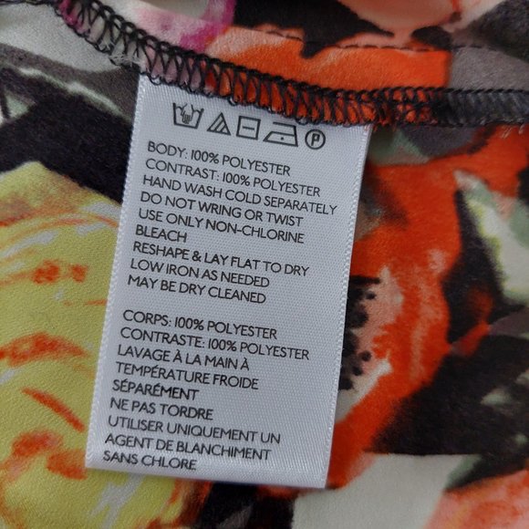 silence + noise Print Bra Dress With Cutout Back, Sz XS - Picture 6 of 8